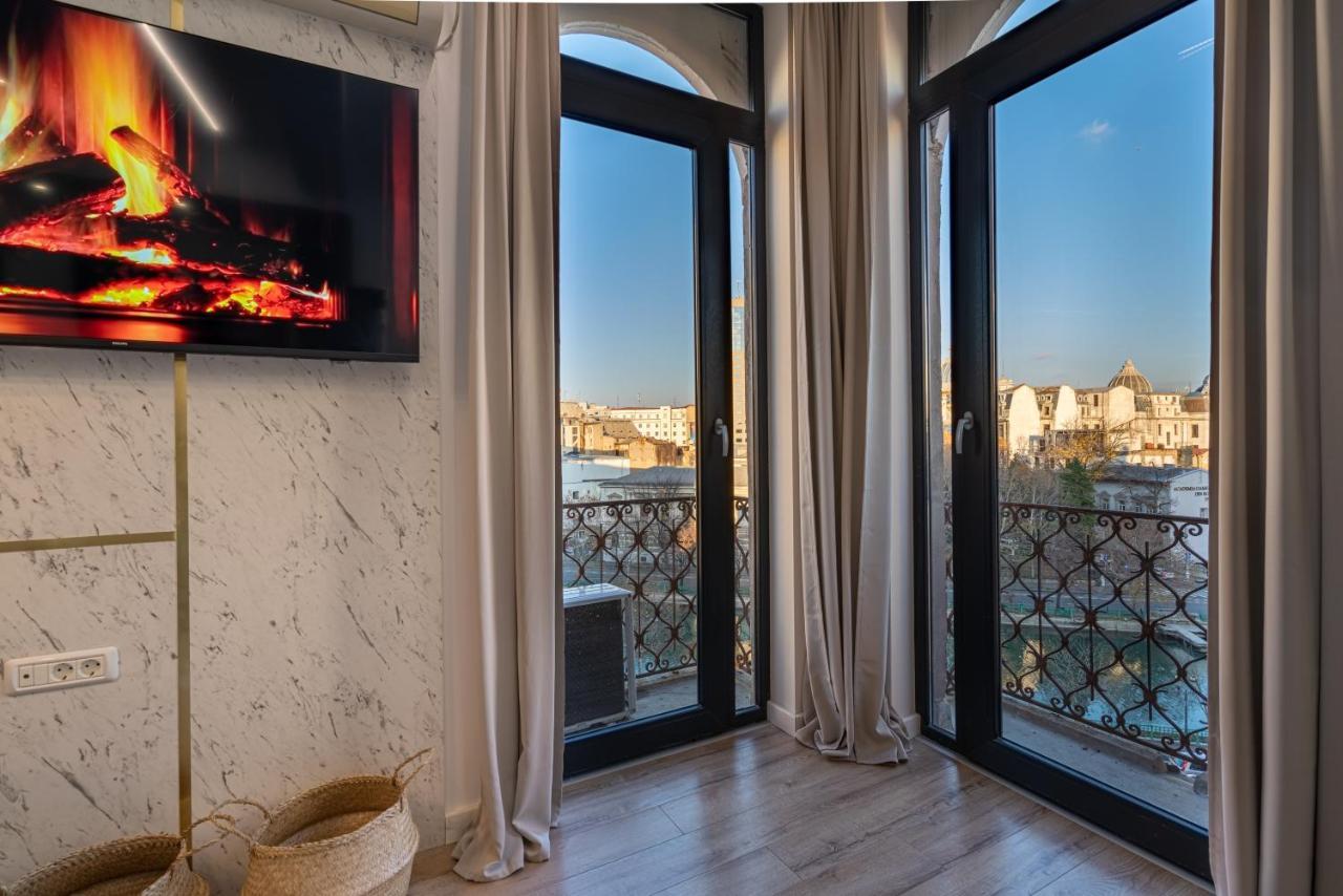Golden View - Breathtaking Location In Bucharest Lejlighed Eksteriør billede